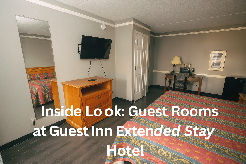 Guest Rooms at Guest Inn Extended Stay Hotel