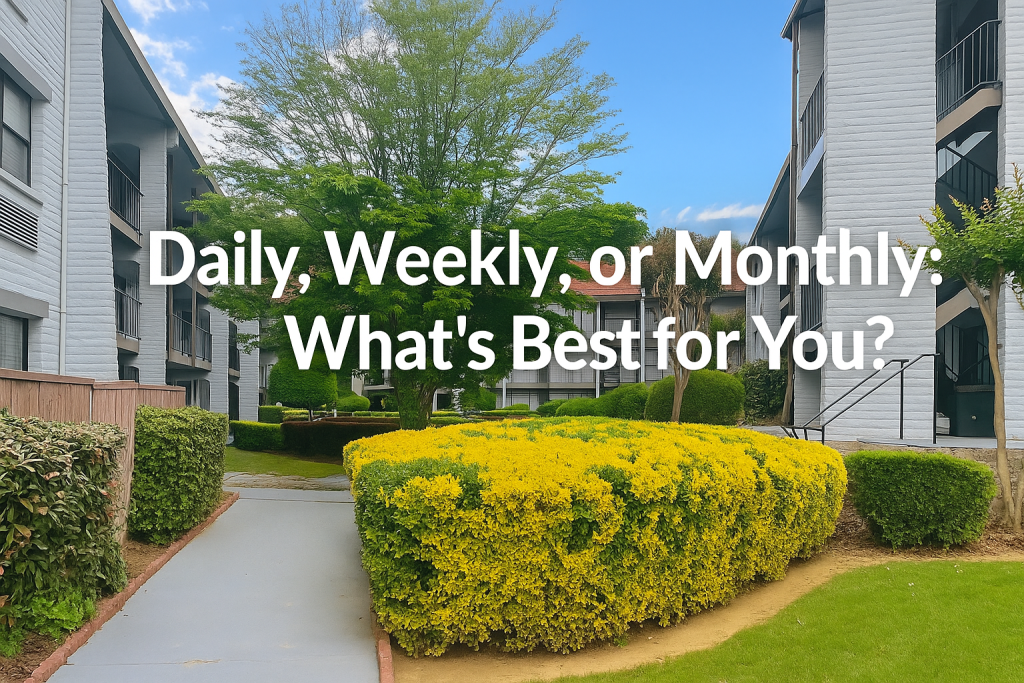 daily to weekly at Guest Inn