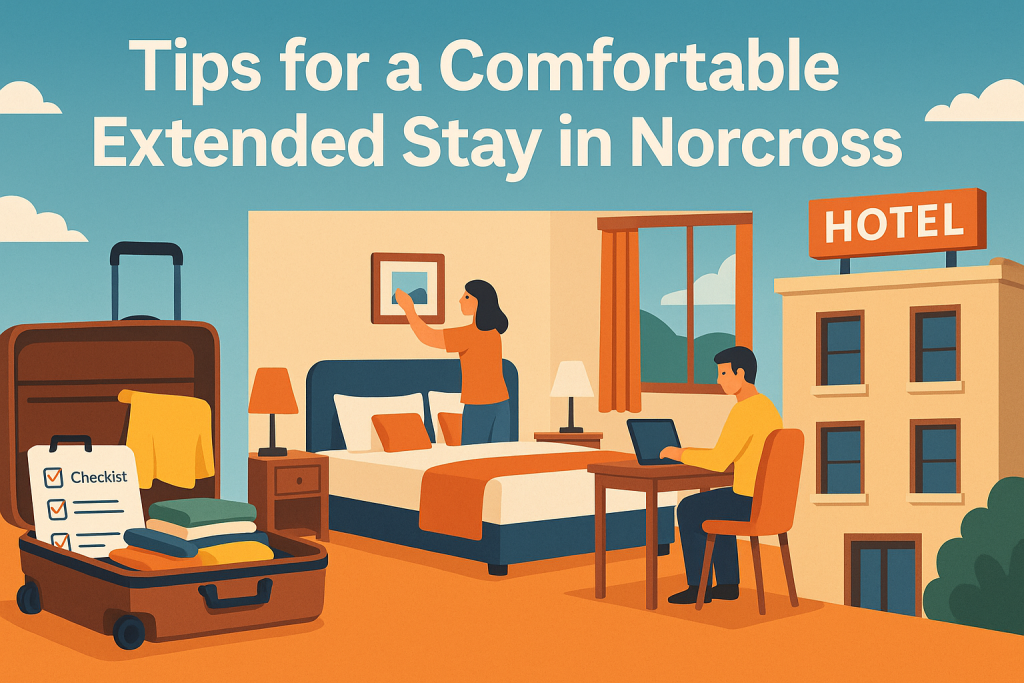 tips for a comfortable extended stay in Norcross