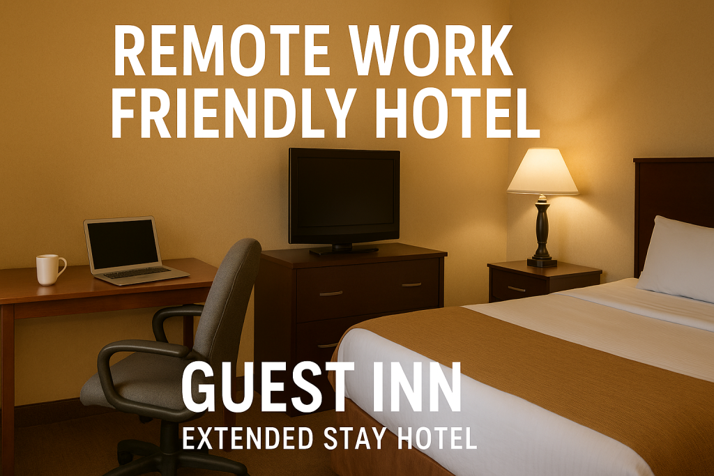 Remote Work Friendly Hotel: Why Guest Inn Extended Stay is Perfect for Digital Nomads