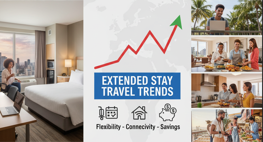 Extended Stay Travel Trends in 2025