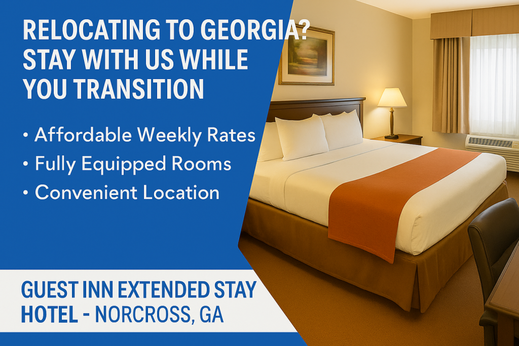Relocating to Georgia? Stay With Us While You Transition