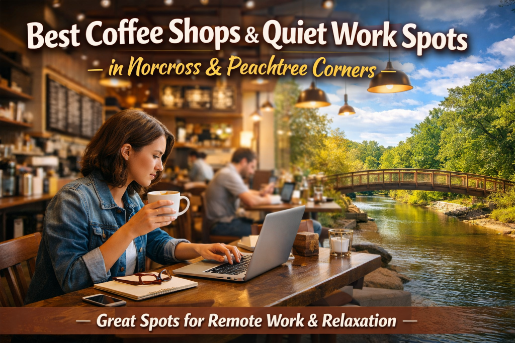 Best Coffee Shops & Quiet Work Spots in Norcross